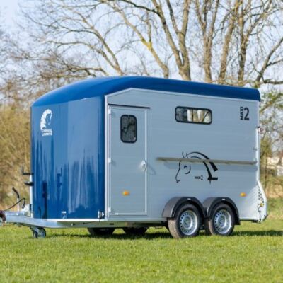 MAXI2 Herringbone - Double Horse Trailer
