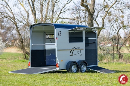 MAXI2 Herringbone - Double Horse Trailer - Image 4