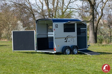 MAXI2 Herringbone - Double Horse Trailer - Image 5