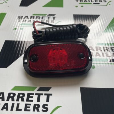 8173B Perei 12/24V Red LED Rear Marker Lamp Display F708 Trailer