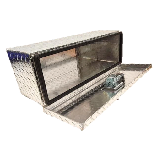 Small Lockable Aluminium Trailer Toolbox 660x230x235mm - Image 4