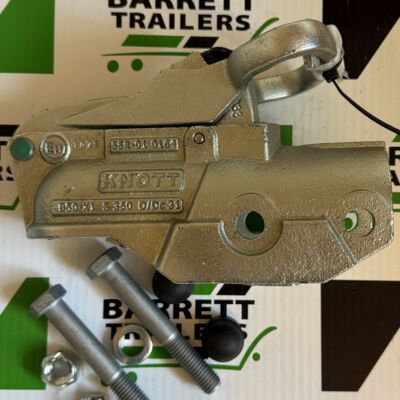 GENUINE KNOTT LOCKABLE COUPLING HITCH HEAD 3500KG