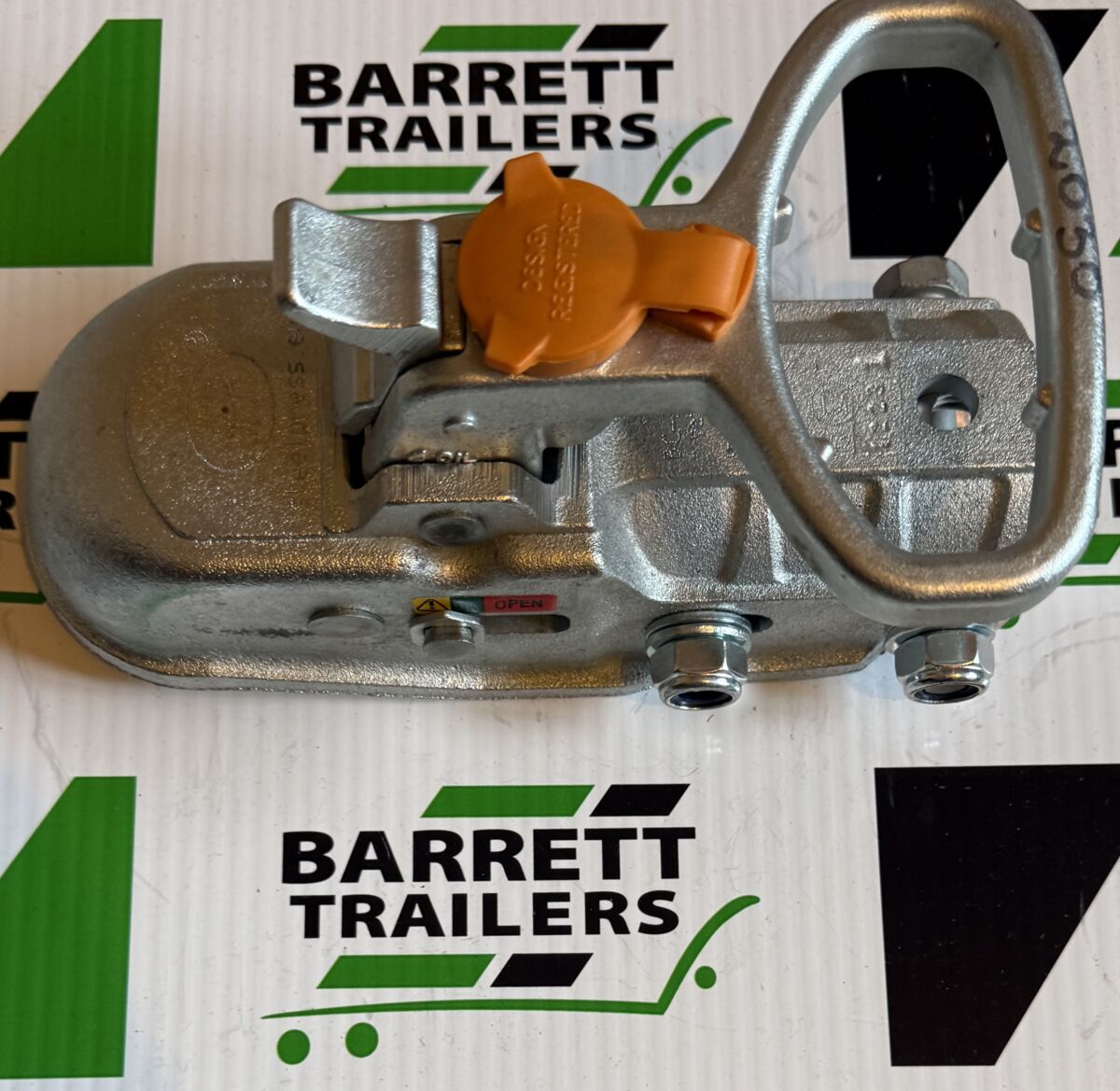 Heavy Duty Cast Steel 50mm Coupling Kit 3000kg