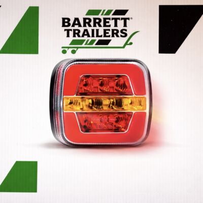 10-30V LED GLO Square Combination Lamp