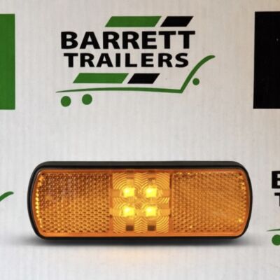 Perei 9-33V LED Side Amber Marker Lamp