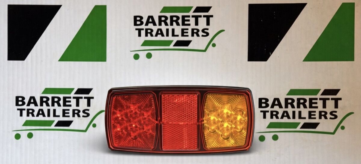 12V LED Right Hand Rectangle Combination Lamp