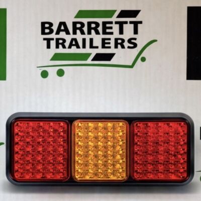 10-30V LED Triple Modular Lamp with Fog