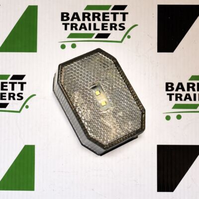 Aspock 12/24V Front Clear Flexipoint LED Marker Lamp