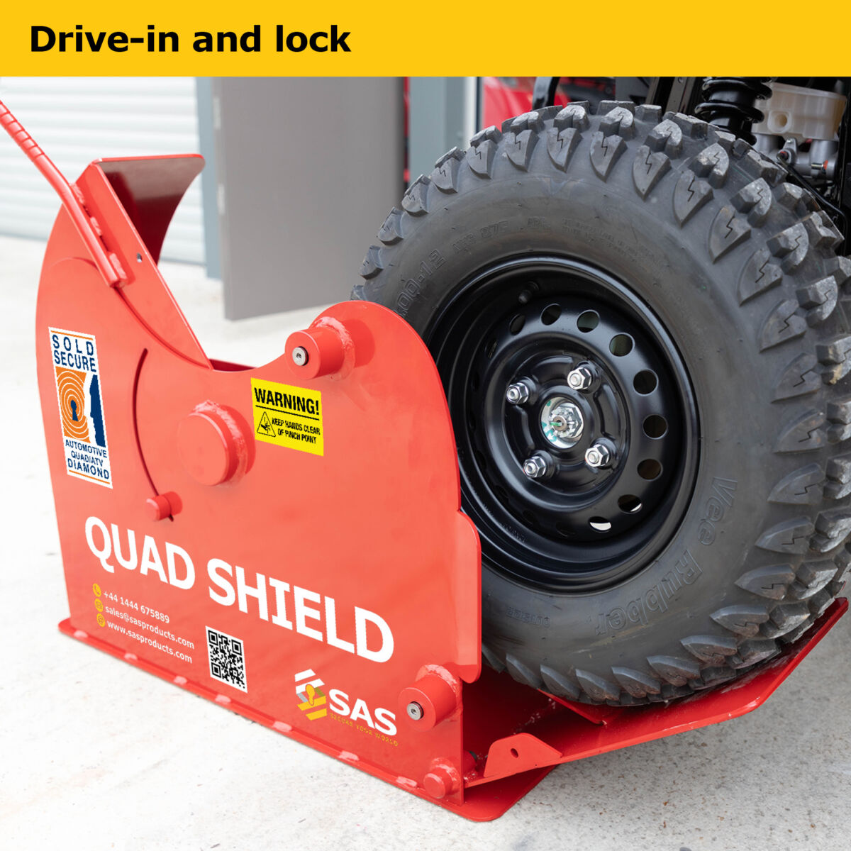 Sas Quad Shield Wheelclamp - Image 2