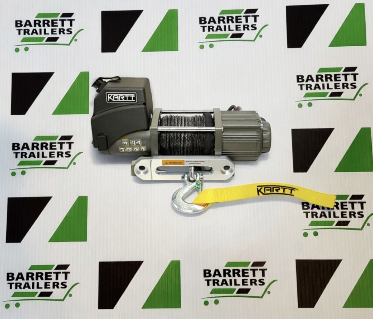4500 lbs 12v Electric Winch with Synthetic Rope