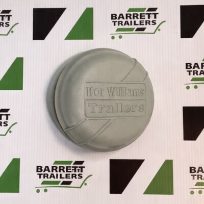 Genuine Ifor Williams 76mm Grey Dust Cap ( Set Of 4 ) P1258
