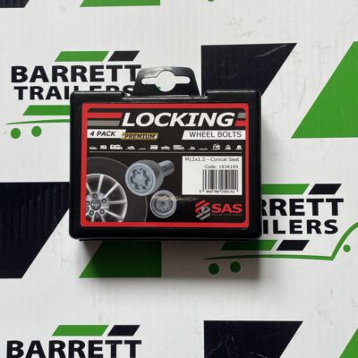 SAS Conical Wheel Bolts 4 Pack