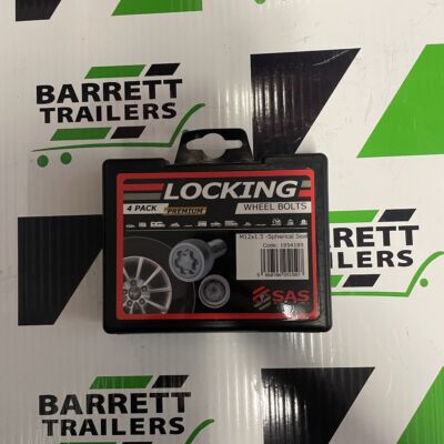 SAS Spherical Locking Wheel Bolts 4 Pack