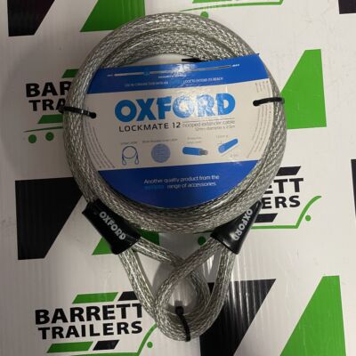 Oxford Lockmate 12 - Hooped extender cable